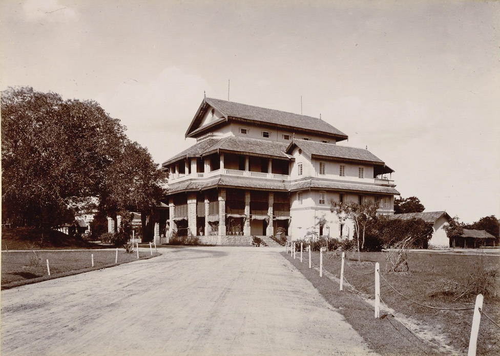 The original Secunderabad Club House, photographed in the early 1900s